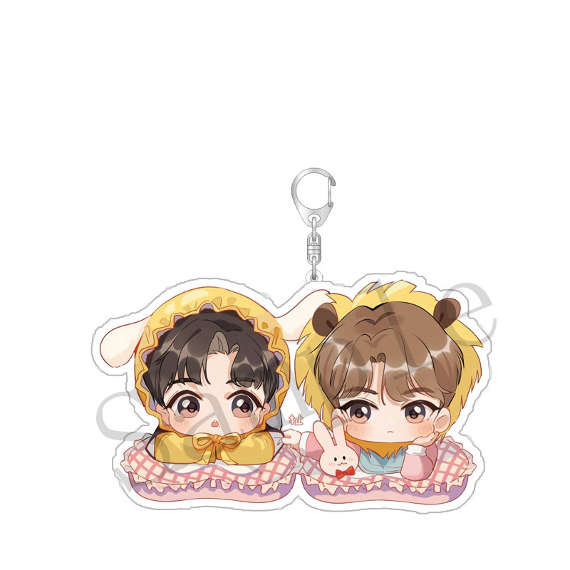 Móc khóa in hình nhân vật trong Bo Jun Yi Xiao