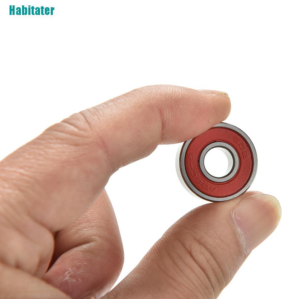 Set 10 Phụ Kiện Gắn Giày Trượt Patin ABEC-9 Kích Thước 8 * 22 * 7