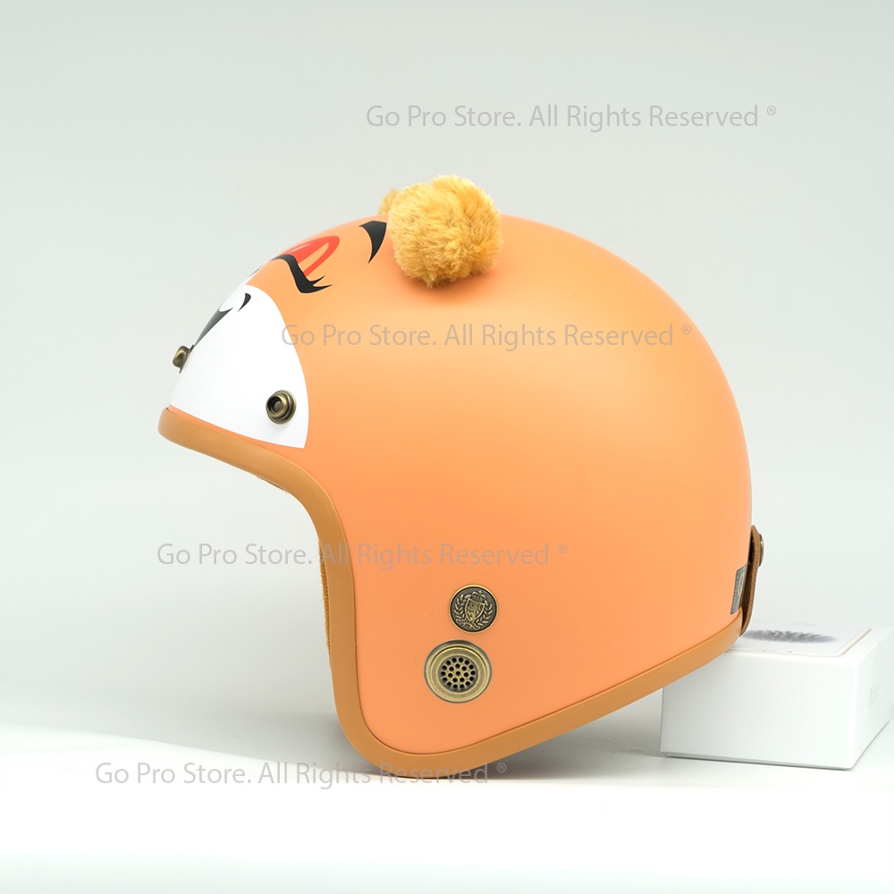 [CHÍNH HÃNG] Mũ Bảo Hiểm 3/4 XPRO X155 TAI GẤU Chuẩn Quatest 4