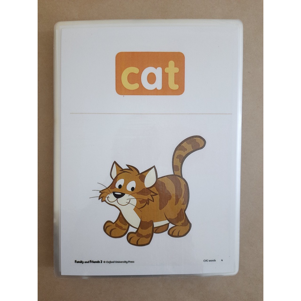 Flashcard Family and Friends Phonic Card Starter - 4