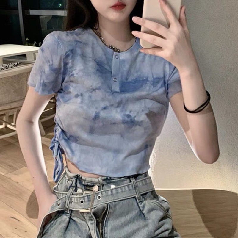 ÁO CROPTOP RÚT LOANG MÀU