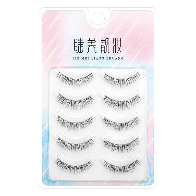Lông Mi Giả K01 Chất Liệu Mềm Nhẹ Trong Suốt 216 217