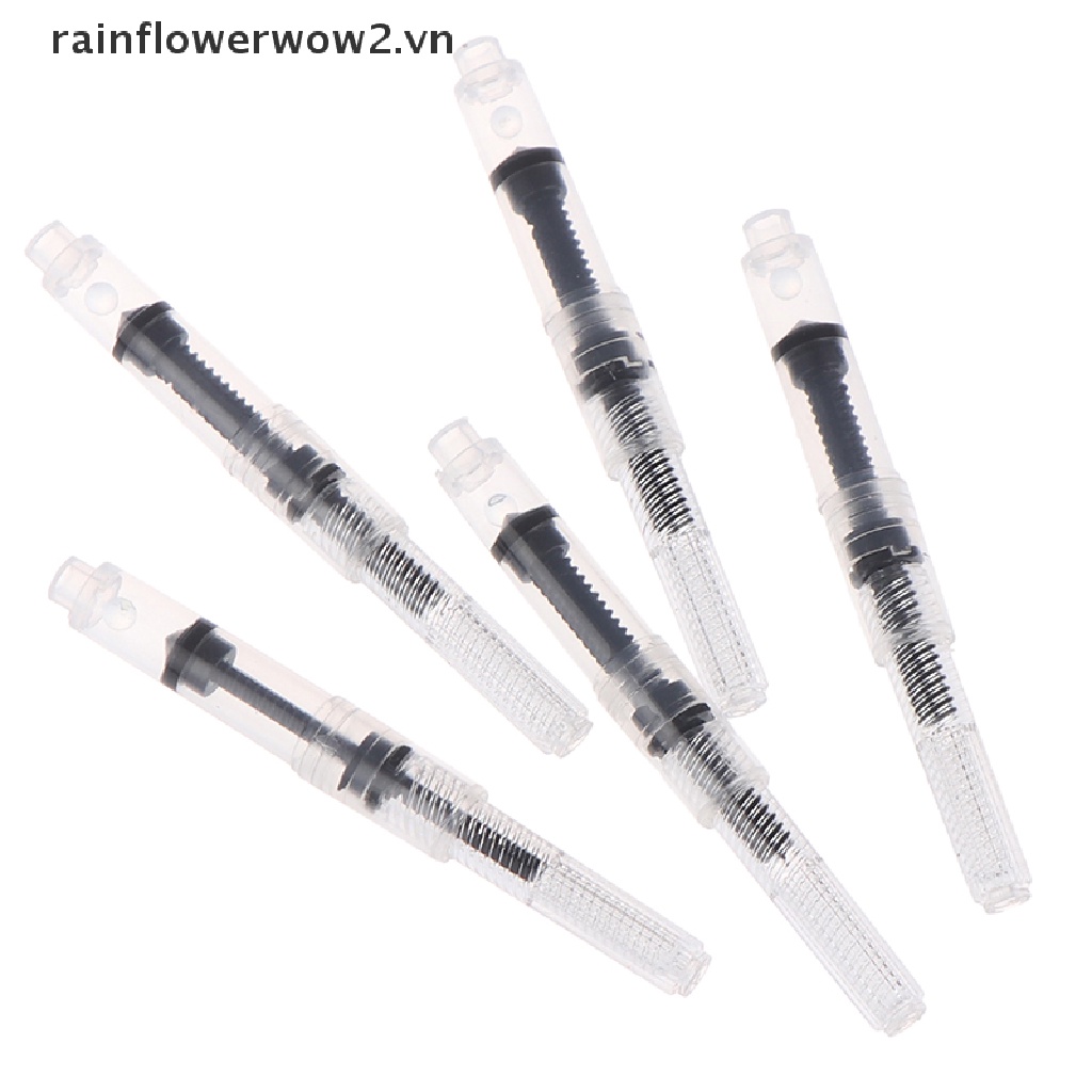 Set 5 Đầu Bơm Mực Đen 2.6Mm Chuyên Dụng Cho Bút Máy