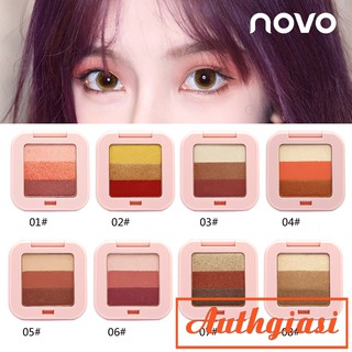 Phấn mắt Novo Fashion Three Color Eye Shadow 3 màu