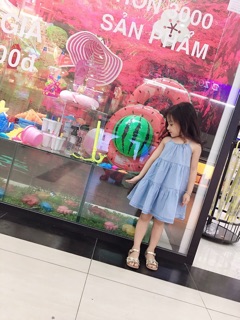 [Thanh lý nghỉ bán] Váy bò cho bé xuất dư