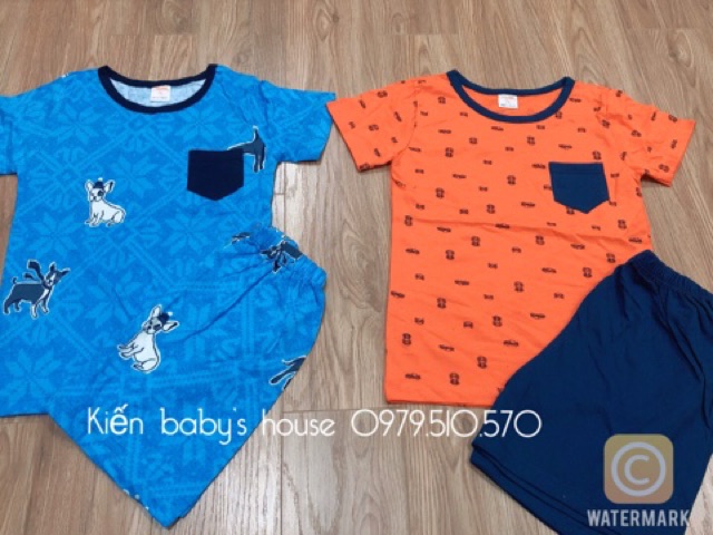 Combo 2 bộ đồ bé trai hàng Gymboree made in VietNam