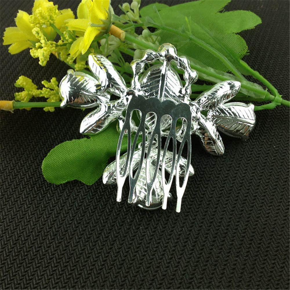 Lược Cài Tóc Đính Đá Lấp Lánh Cho Cô Dâu