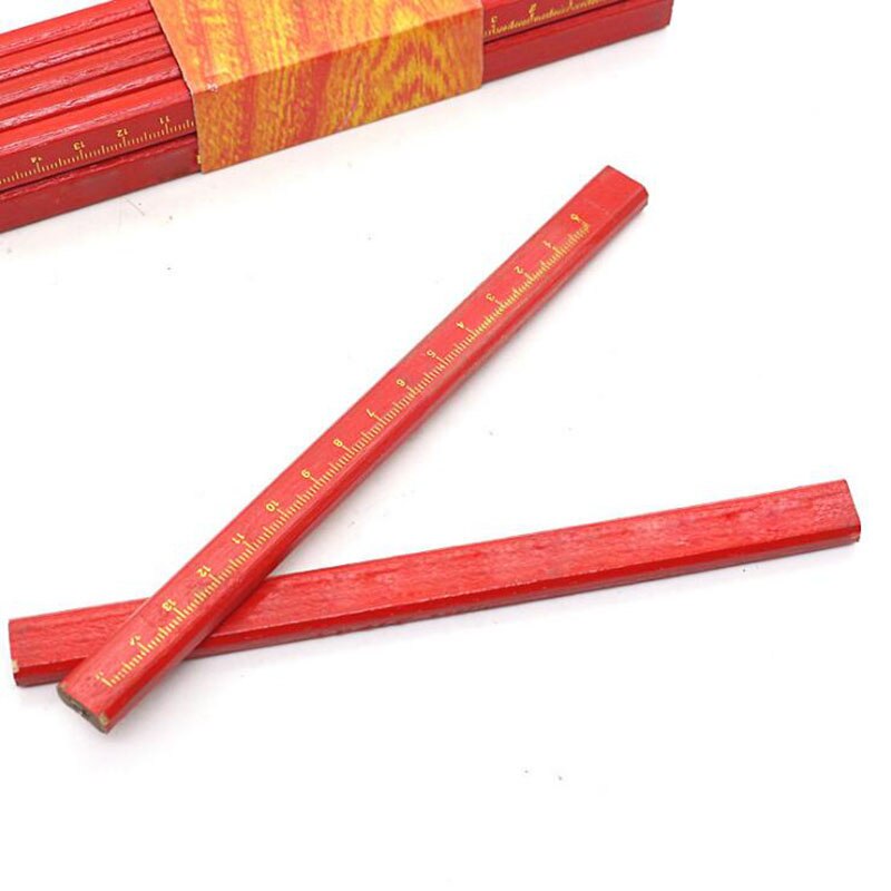 Set 5 bút chì gỗ chuyên dụng cho thợ mộc