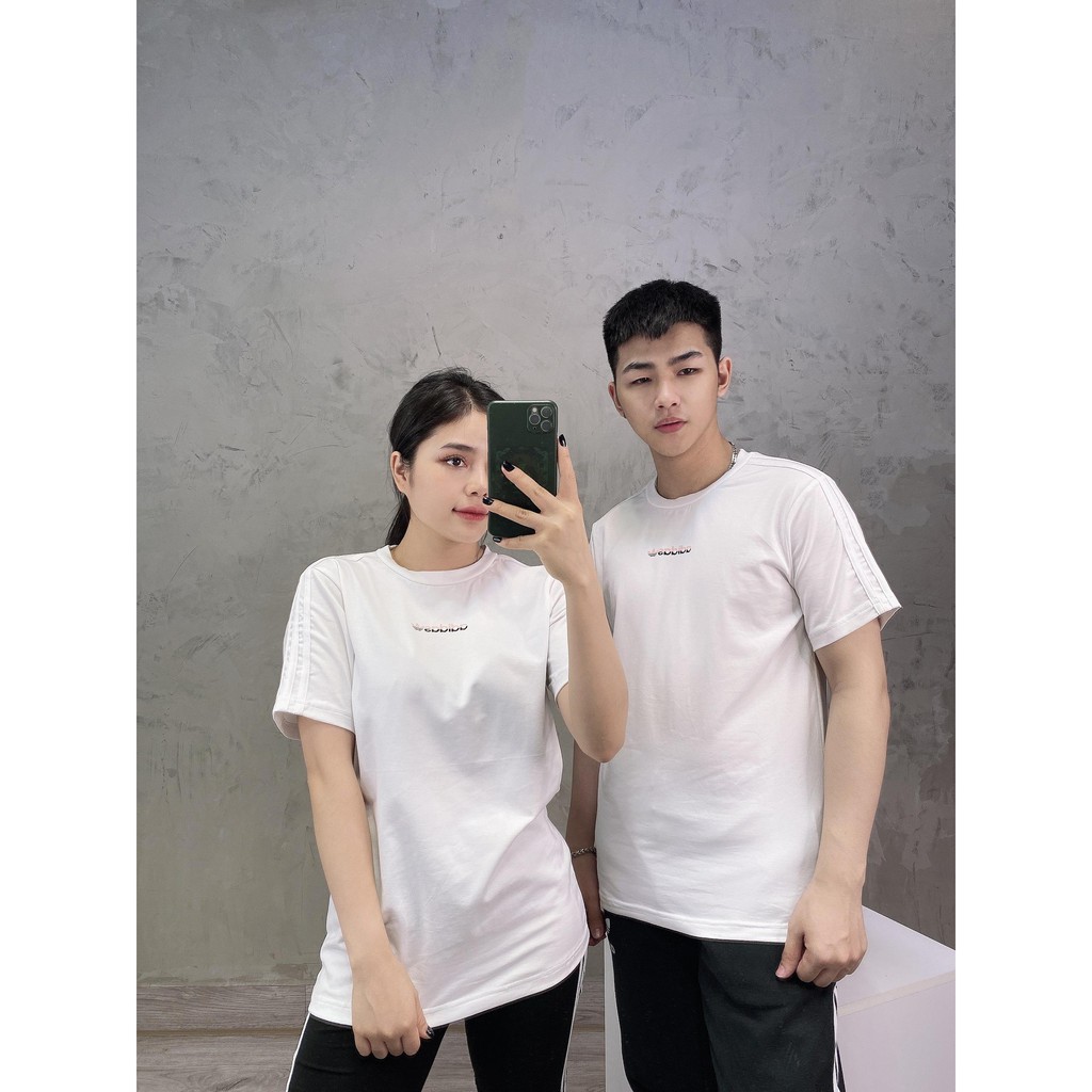 Áo das trắng logo 1637 TREFOIL TEE CLASSIC