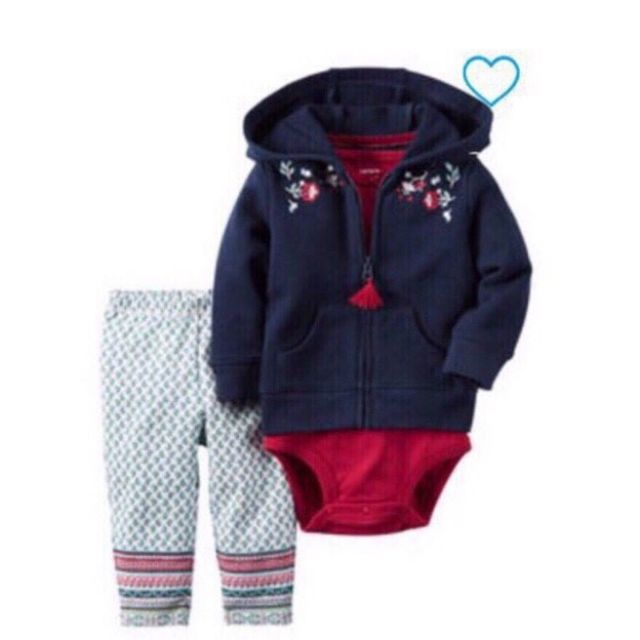 SET 3 MÓN CARTER BÉ GÁI