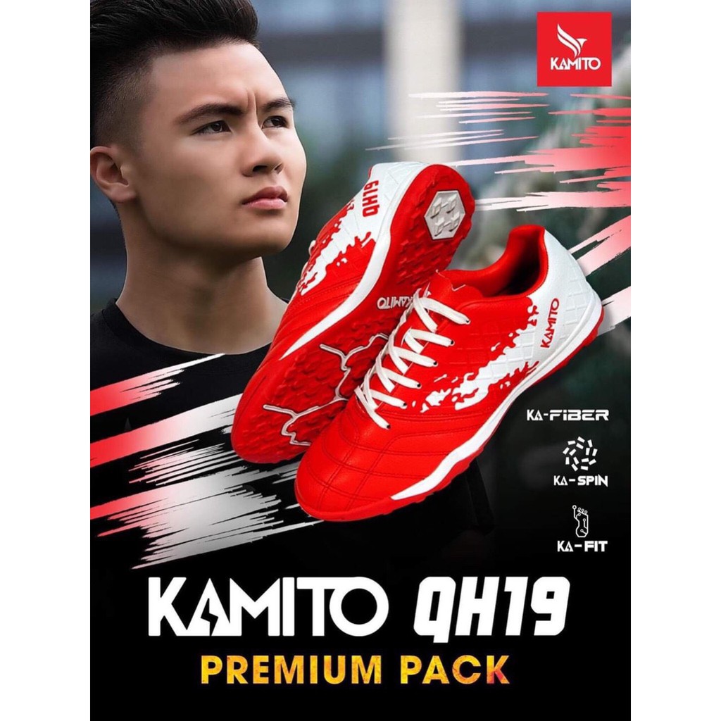 Giày đá bóng Kamito QH19 PREMIUM PACK Quang hải ( 7 màu lựa chọn )