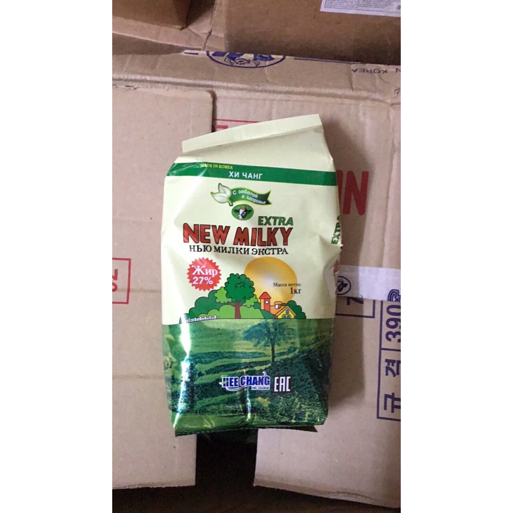 Sữa béo Nga New Extra Milky 1kg/ túi