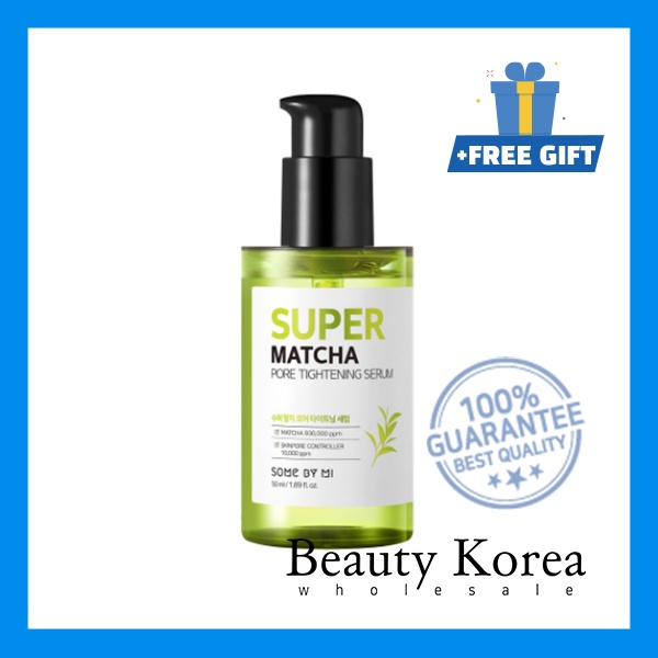 Serun dưỡng tinh chất trà xanh làm săn chắc da và se khít lỗ chân lông hiệu quả cao cấp 50ml
