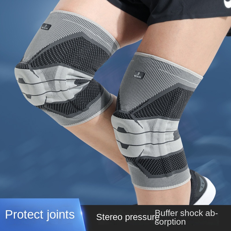 1 Đai Quấn Bảo Vệ Đầu Gối Chơi Thể Thao Bằng Silicone