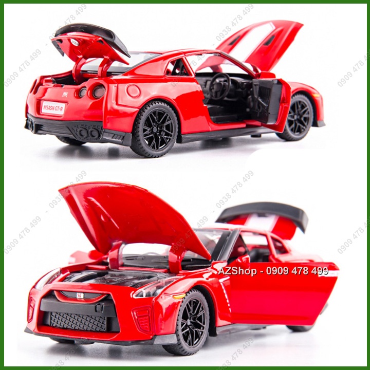 Mô Hinh Kim Loại Nissan R35 SportS - Tỉ Lệ 1:32 - 9831.9