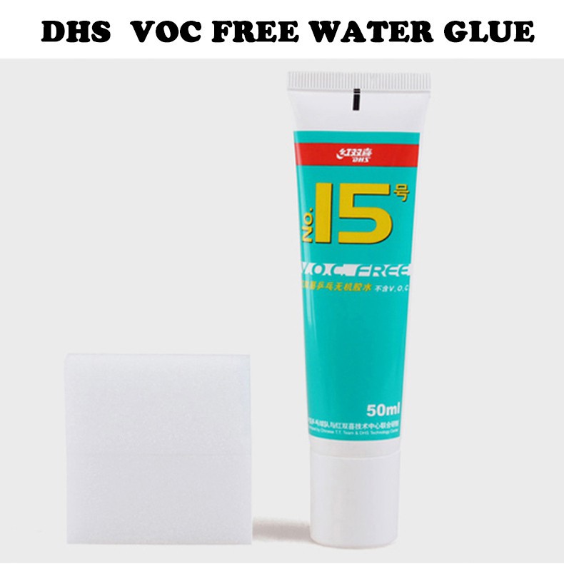 Keo Sữa Dán Mặt Vợt Bóng Bàn DHS I5 (Song Hỷ) Chính Hãng 50ml - Dán Cực Chắc, Không Hại Mặt Vợt