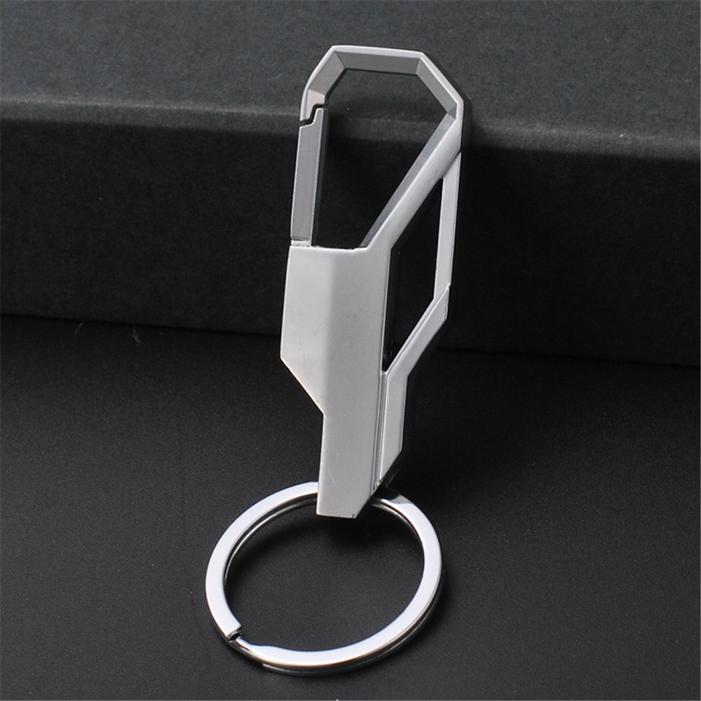 Móc Chìa Khóa Bằng Thép Không Gỉ Thời Trang Cho Nam