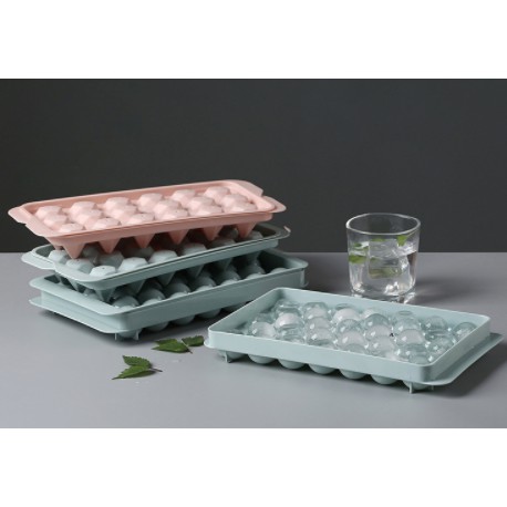 Khuôn Thạch Bi Tròn 33 Ô Làm Hoa Quả Trái Cây GIAO MÀU NGẪU NHIÊN – Dumi Shop