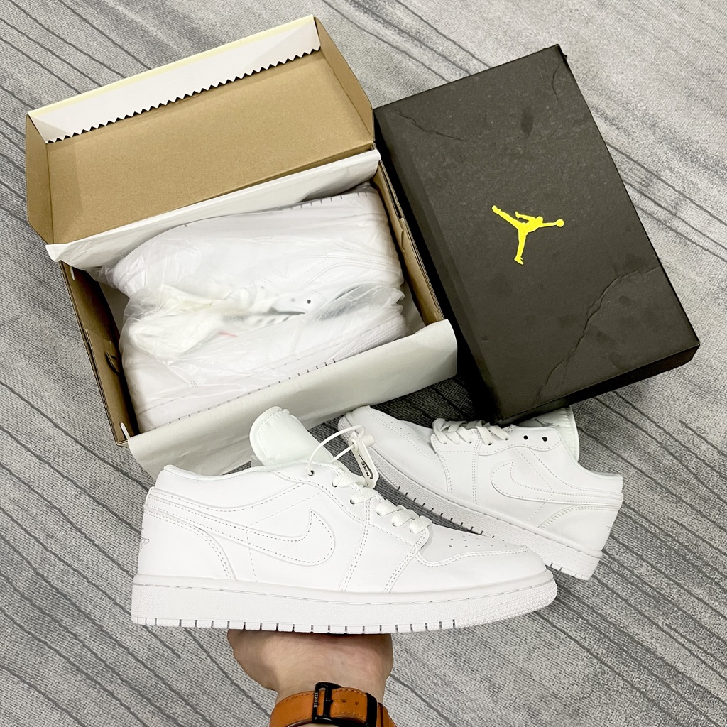 GIÀY THỂ THAO SNEAKER JD TRẮNG CỔ THẤP ẢNH THẬT TỰ CHỤP+ KÈM VIDEO