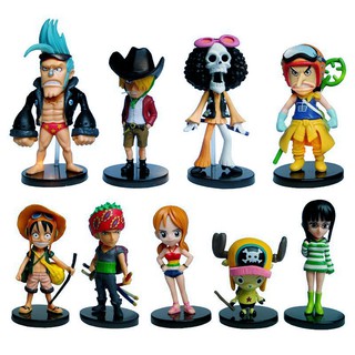 Mô Hình One Piece - Sét 9 Mô Hình One Piece Team Luffy (Mẫu 2)