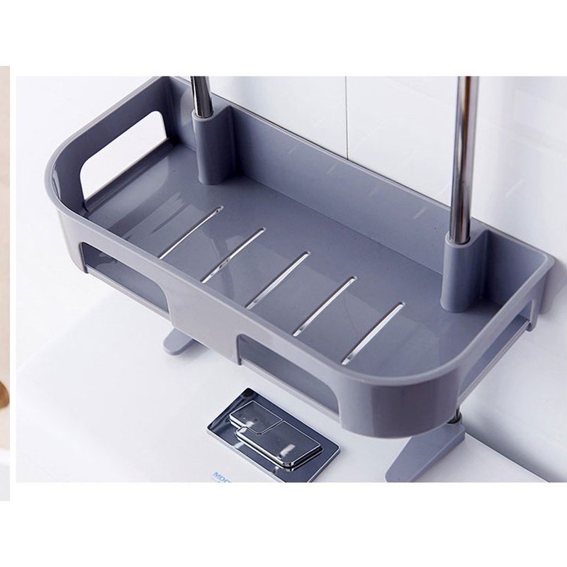 ⭐️[DEALSỐC]LOẠI1 Kệ nhựa khung inox đa năng 2,3 tầng đa năng. kệ sau bồn cầu,dán tường bếp dán tường .tiết kiệm ko gian