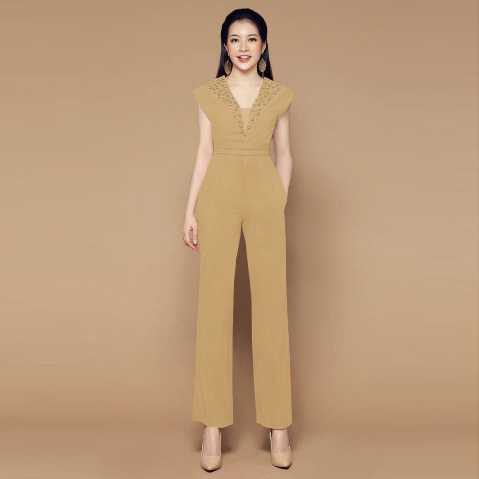 Jum Dài Ống Suông Ngực Phối Lưới Đính Hột J954 | BigBuy360 - bigbuy360.vn