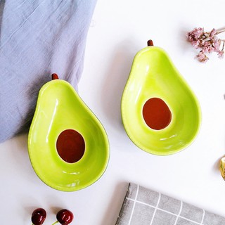 Bát ăn dặm hình quả bơ
