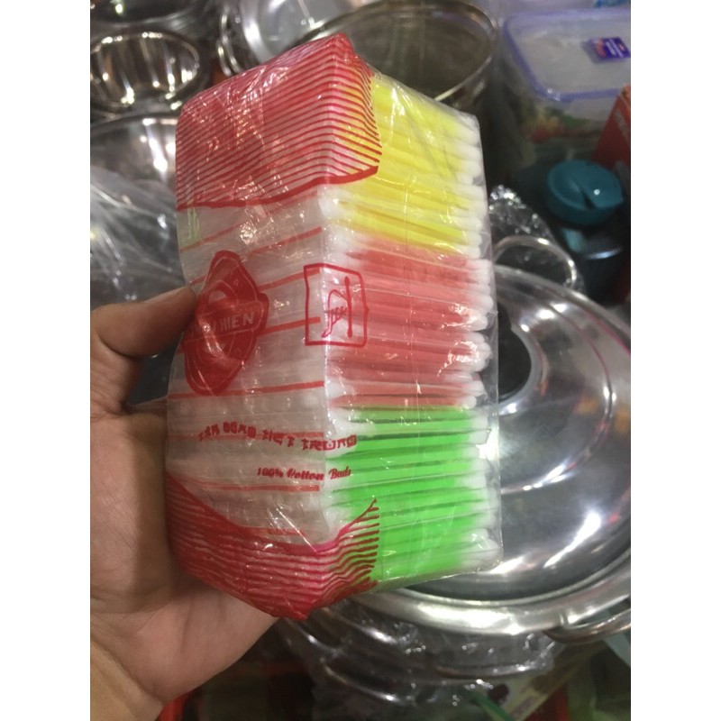 Lốc 12 bịch bông tăm