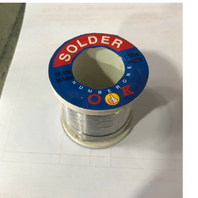 Thiếc hàn SOLDER-OK 100gam 0,8mm