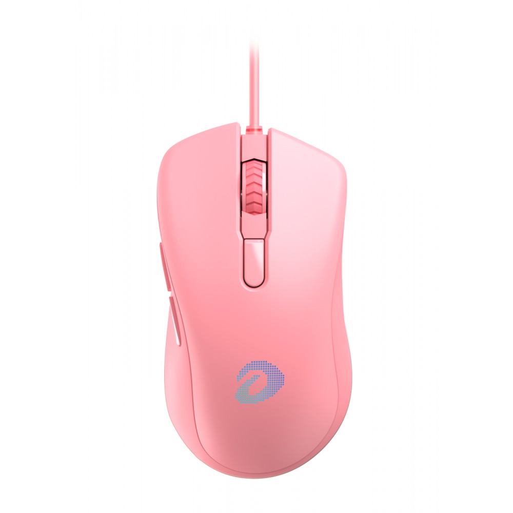 Chuột Gaming DAREU EM908 QUEEN PINK/ WHITE/ BLACK (LED RGB, BRAVO sensor) BH 2 năm