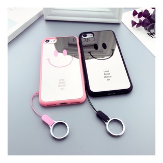 Ốp mặ cười tráng gương cho iphone