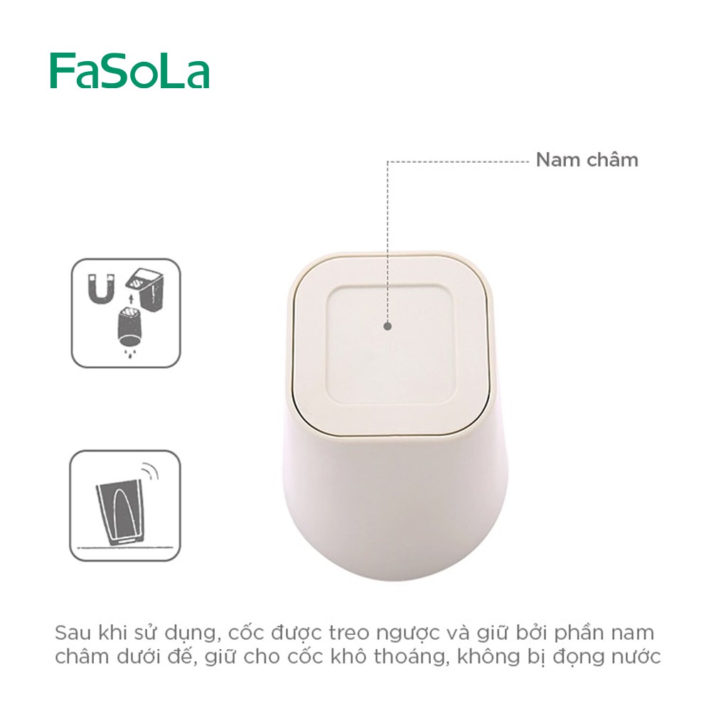 Giá để bàn chải đánh răng treo tường FASOLA FSLQJ-0105C