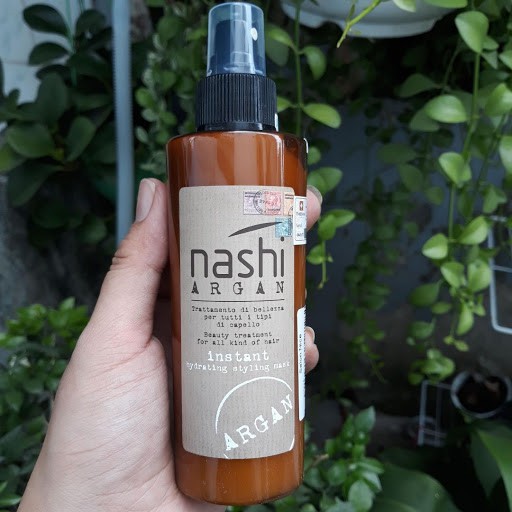 SỮA DƯỠNG XÃ KHÔ LÀM PHỒNG TÓC NASHI ARGAN HYDRATING 150ML