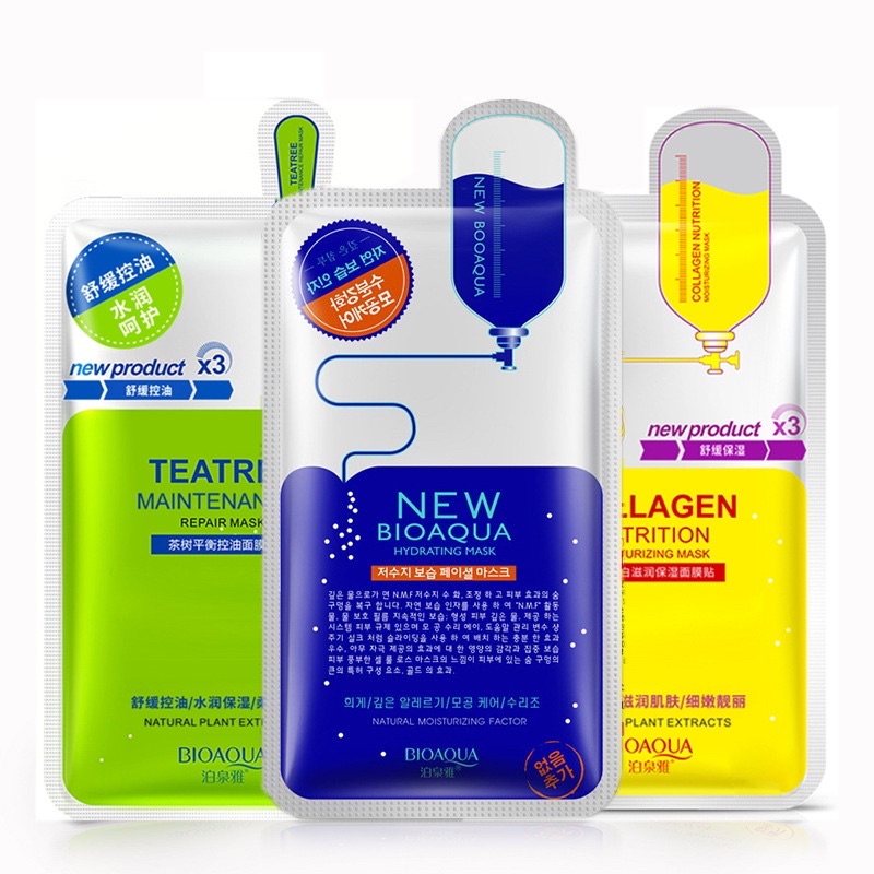 Combo 20 Mask Mặt nạ Nội Địa Trung ngẩu nhiên sỉ tận gốc