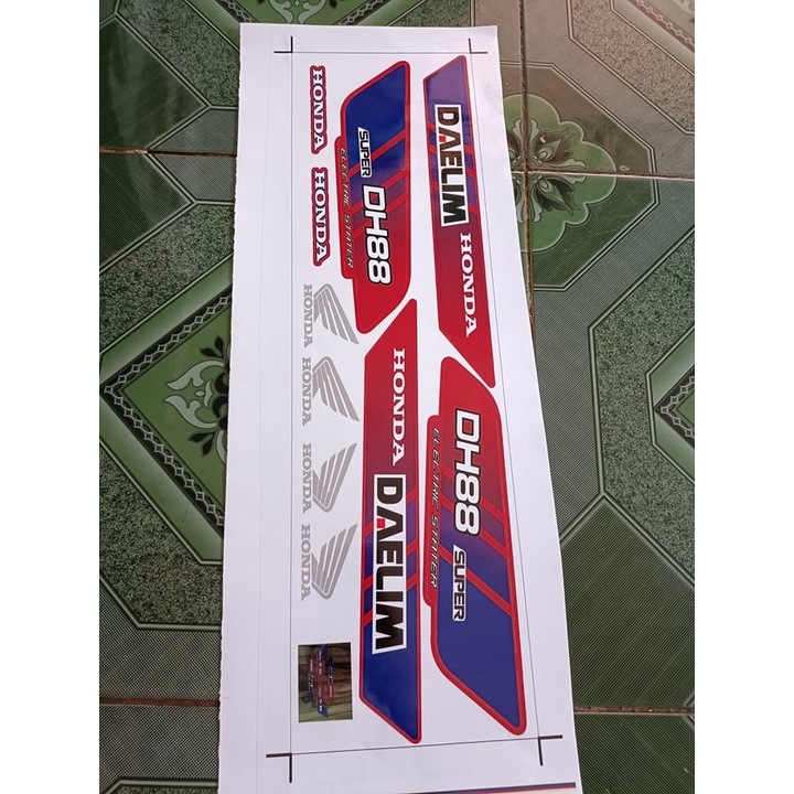 tem rời DH88 xanh đỏ