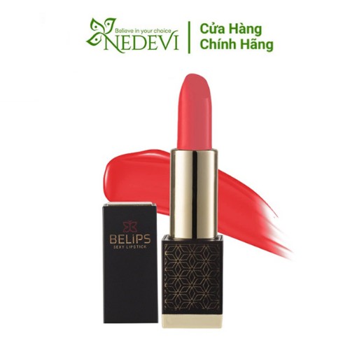 Son Môi Siêu Mướt Mềm Mịn Môi Belips Sexy Lipstick An Toàn Cho Cả Bà Bầu - NEDEVI Chính Hãng