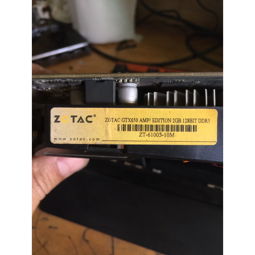 Card vga Zotac Gtx 650 2GB ddr5 128bit