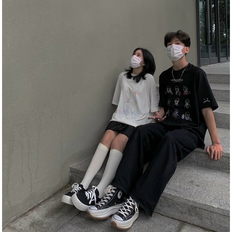 Áo thun sad boiz sadtagram tee logo nam nữ full tag Hàng cao cấp