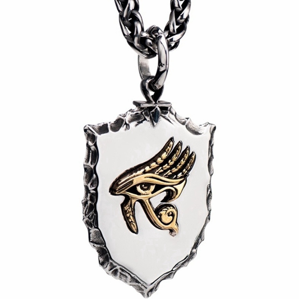 New Fashion Eye Pendant Necklace Men's Hip Hop Necklace