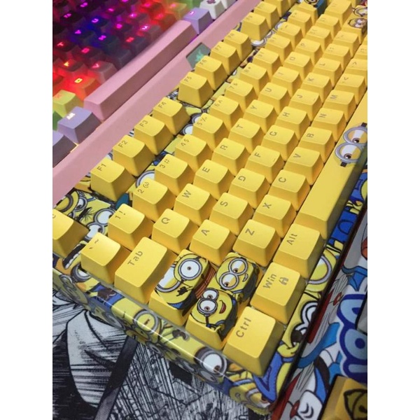 Bàn phím cơ custom  Minions