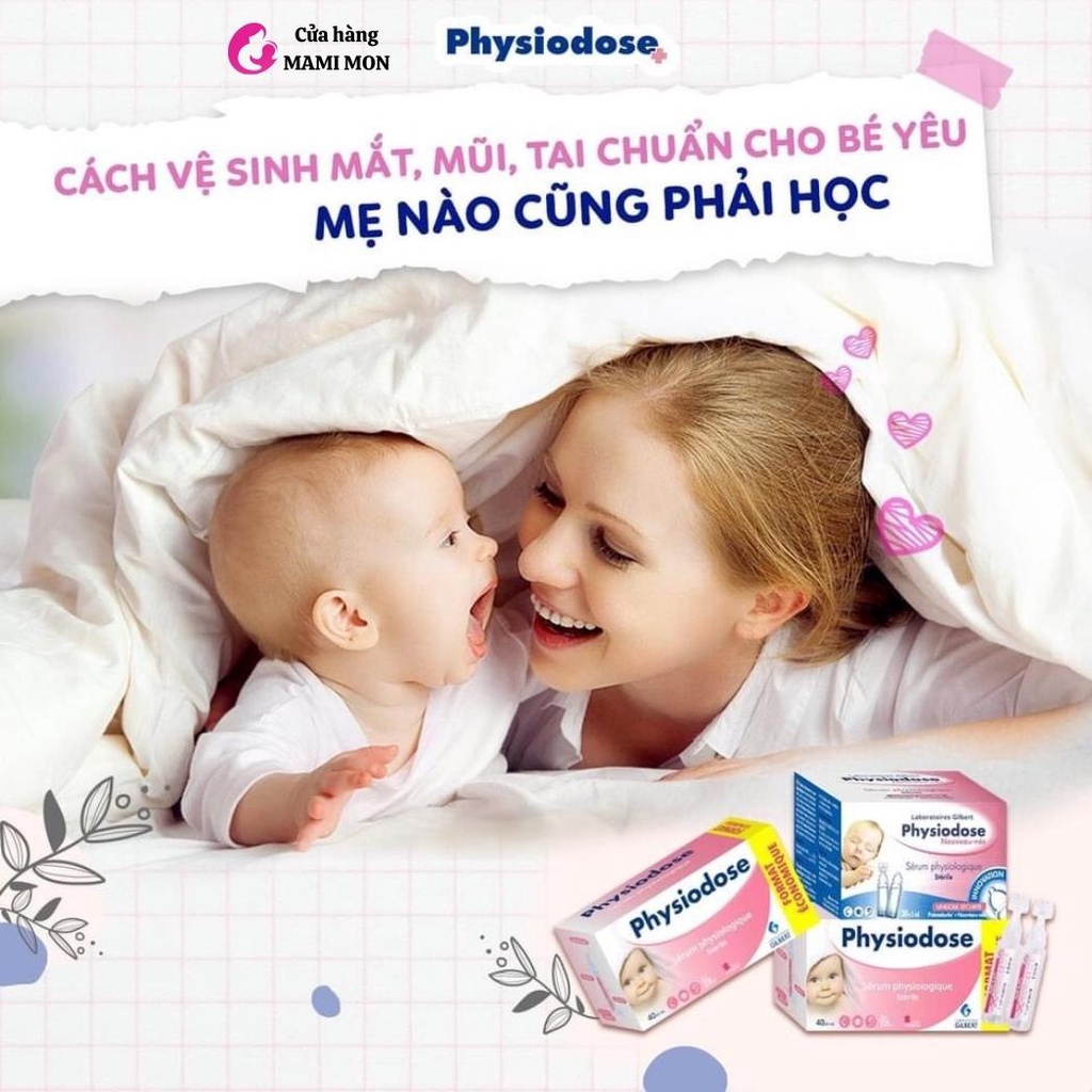 Physiodose Nước Muối Sinh Lý Pháp Shop Mami Mon