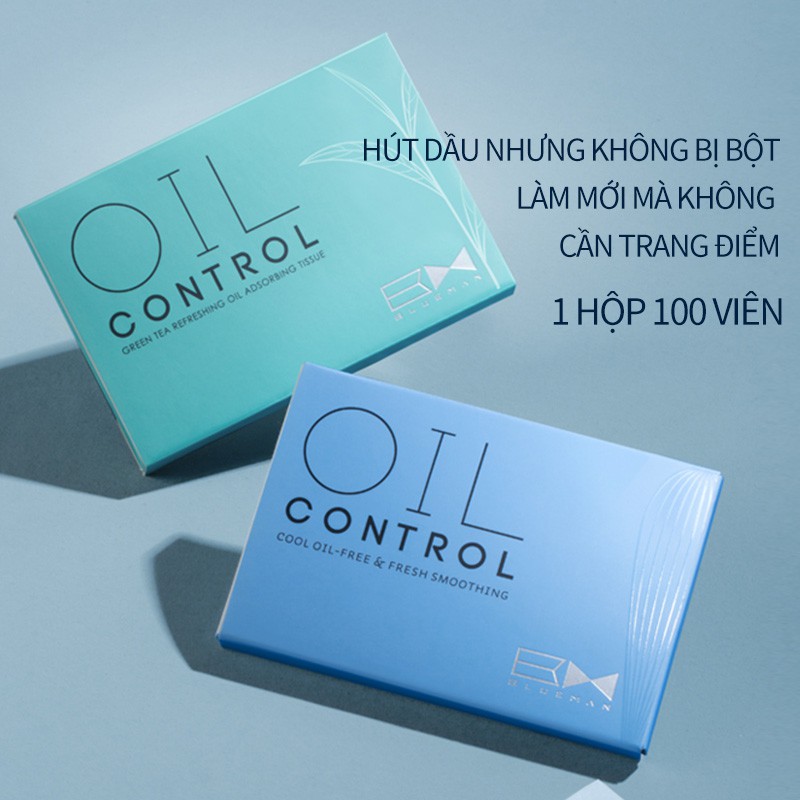 100 Tờ Giấy Thấm Dầu Prime Blue Thấm Hút Dầu Tinh Chất Than Tre Hiệu Quả Kép | BigBuy360 - bigbuy360.vn