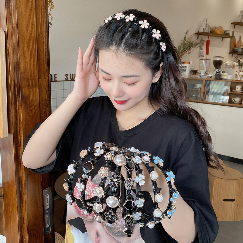 Băng đô đính ngọc trai sang trọng cho nữ giới