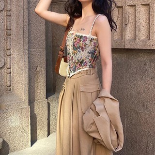 (HÀNG SẴN) Áo hoa retro