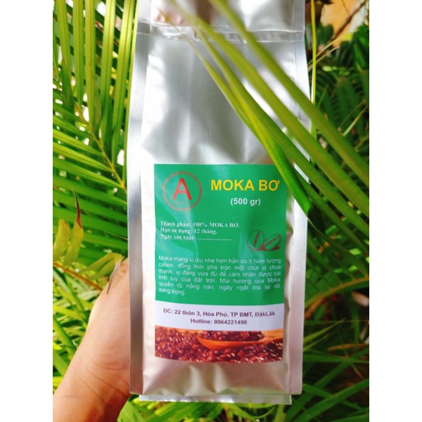 Cafe Moka nguyên chất Ban Mê Thuột 500g