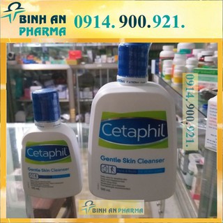 cetaphil sửa rửa mặt 125ml 500ml