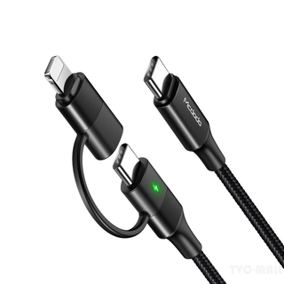 Dây Cáp Sạc Nhanh Type-C / Lightning 8pin Sang Type-C PD 1.2m