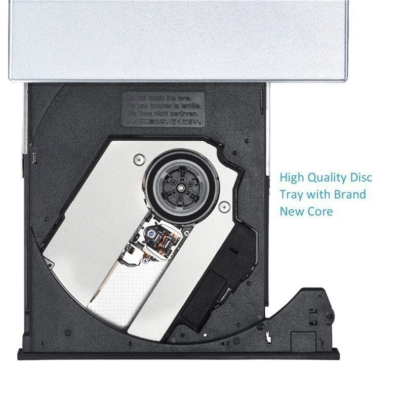 Đầu đọc đĩa DVD gắn ngoài dùng ghi đè có cổng USB 2.0 | BigBuy360 - bigbuy360.vn