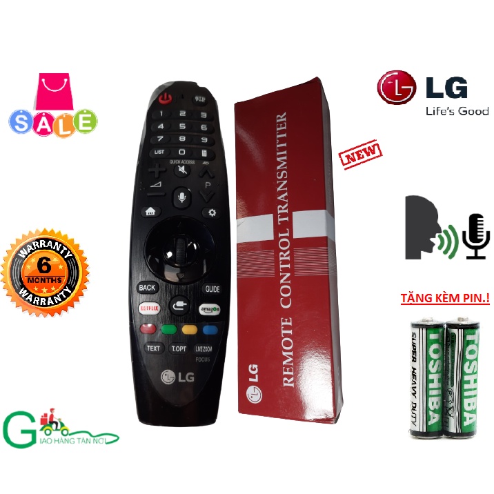 [XẢ HÀNG - HÀNG CHÍNH HÃNG] ĐIỀU KHIỂN REMOTE TIVI LG SMART MR18 &amp; MR19