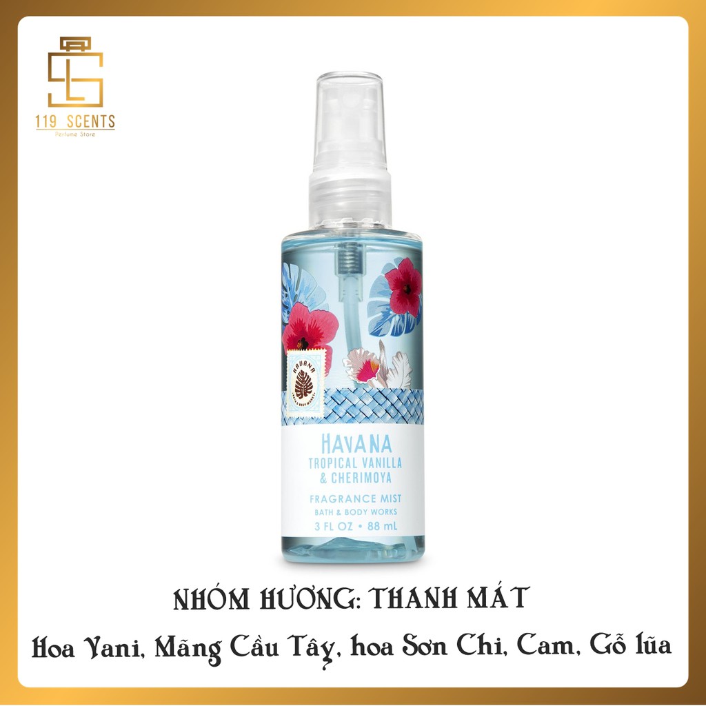 [ĐỦ MÙI - MINI] XỊT THƠM TOÀN THÂN BATH & BODY WORKS (88ML) | BigBuy360 - bigbuy360.vn